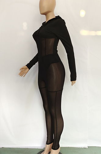 See Through Jumpsuit