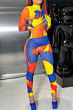Euramerican Trendy Women Long Sleeve Sexy Skinny Perspectivity Bodycon Jumpsuits With Glove CCY9633