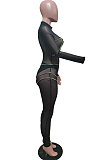 Women Sexy Mesh Spaghetti Mid Waist Bodycon Jumpsuits LD82022