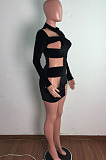New Women Velvet Mest Patchwork Long Sleeve O Neck Slim Fitting Solid Color Mini Dress LA3302
