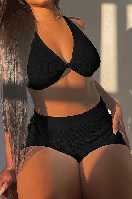 Sexy Women Cute Tank Shorts Solid Color Sets LML303