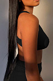 Sexy Women Cute Tank Shorts Solid Color Sets LML303