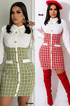 Patchwork Shirt Dress