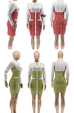 Patchwork Shirt Dress