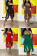 Tassel Hem Halter Dress