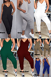 Plain Tank Jumpsuit