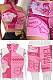 Knited Asymmetric Patchwork Top & Shorts Set
