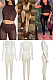 Knitted Pants Set(Off Shoulder)
