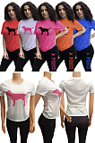 Sports cotton pants short sleeve suit FA7632
