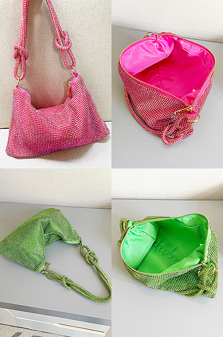 Rhinestone Mini Size Purse