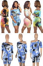 Tie dye bandage suit SMD2022