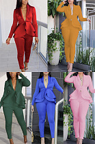 Ruffle air layer professional uniform casual suit female CM610