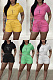 Drawstring hollowed out back hood two-piece set XMY122