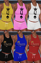 Street style digital printing sportswear suit YSS8057