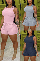 Tank top slim fit shorts bandage sportswear HT6083