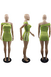 Short skirt two piece casual women's wear YMM90102