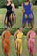 Solid tassel vest two piece set LSZ9082
