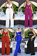 Casual solid color sling lace up two-piece set PQ8050