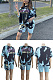 Shorts short sleeve two piece set ZDD31122