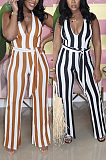 Single suspender hollow print one-piece skirt QQY8017