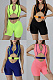 Snap cut tight sleeveless Jumpsuit LA3119
