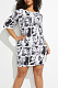 Large Plaid light loose dress PT98232