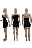 Open back neck and buttock dress XBE8035