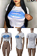 Printed lips short sleeve T-shirt AWL5862