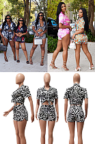 Printed Shirt Two-Piece