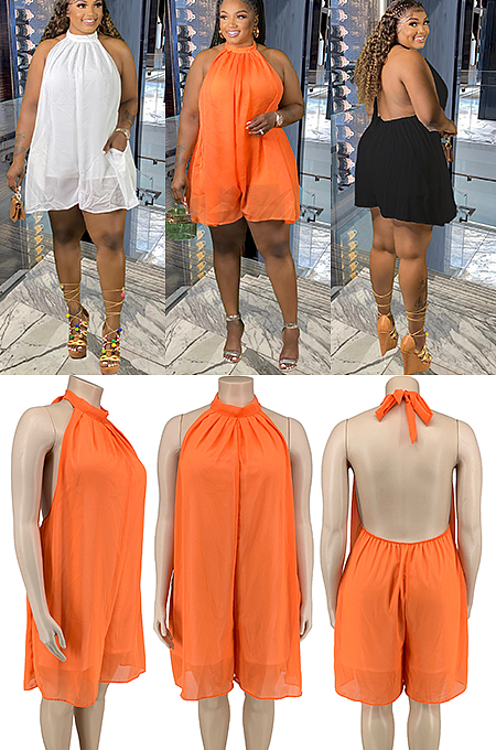Openback Romper