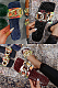 Crocodile Pattern Metal Decoration Slippers