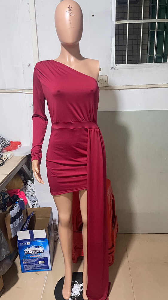 One Shoulder Dress