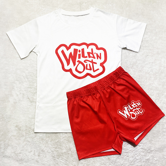 Printed Shorts Set
