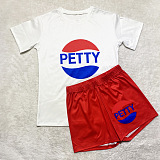Printed Shorts Set