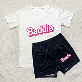 Printed Shorts Set
