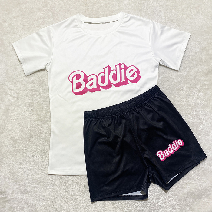 Printed Shorts Set