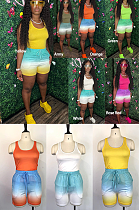 WHOLESALE | Gradient Color Tank Shorts Set