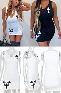 Tank Dress with Cross