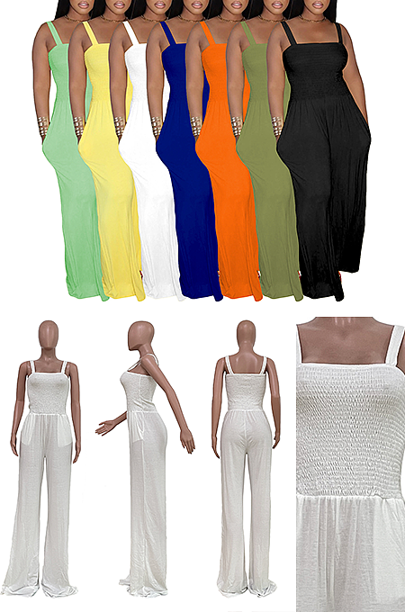 Loose Tank Jumpsuit