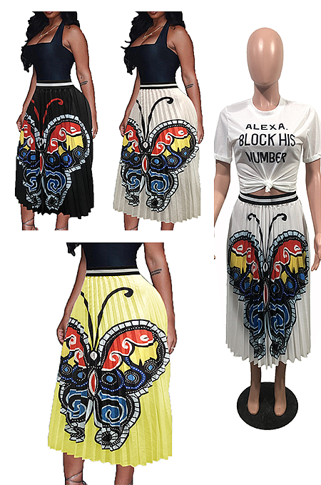 Butterfly Louver Skirt 