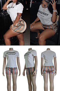 Stripe Shorts Set