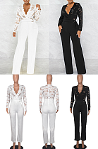 Plunge Neck Jumpsuit