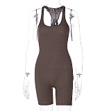 Ribber Tank Romper
