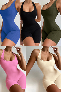 Ribber Tank Romper