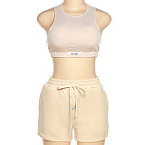 Ribbed Tanks & Shorts Set
