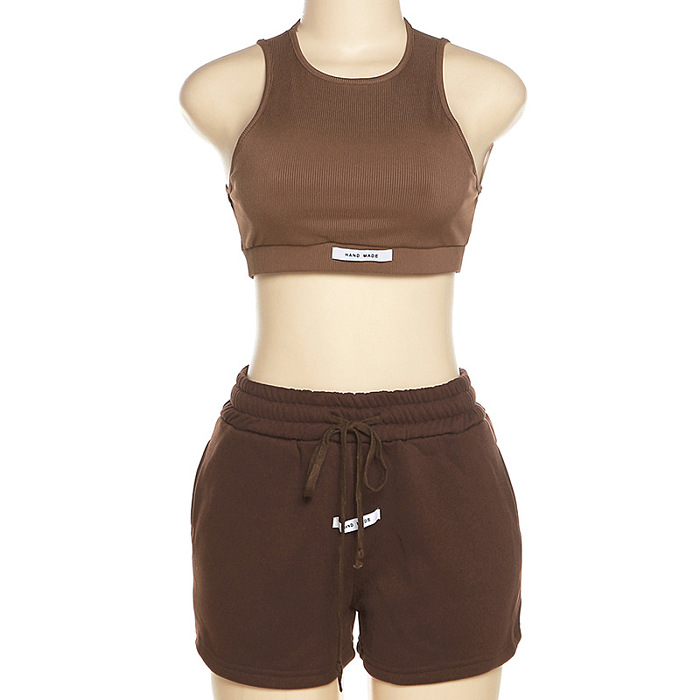 Ribbed Tanks & Shorts Set