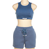 Ribbed Tanks & Shorts Set