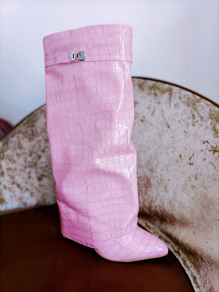 PULL ON CALF BOOTS