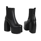 Pu Material Platform Heels