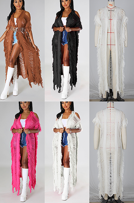 Knitted Fall Coat